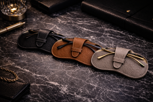 Étuis à lunettes en Cuir